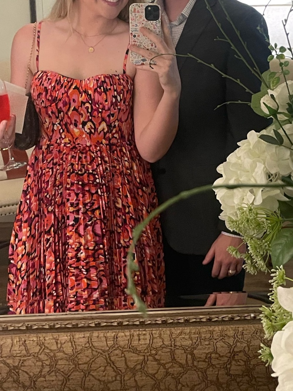 Petal & Pup Achanti Pleated Maxi Dress